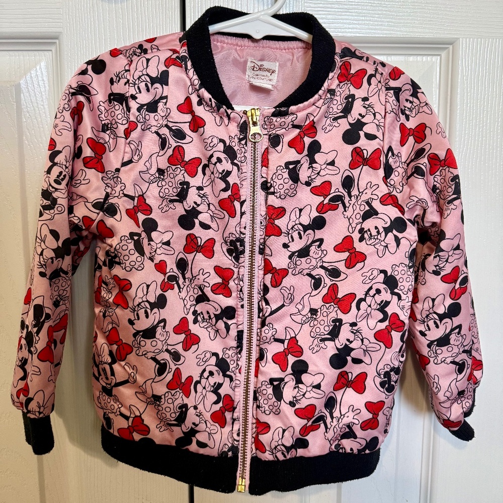 Disney Minnie Mouse Bomber Jacket – 4T